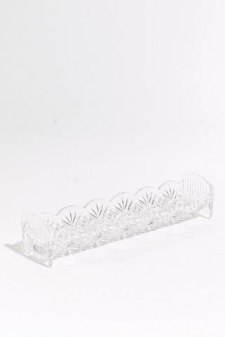 Paris Glass Serving Tray