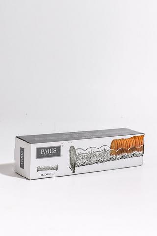 Paris Glass Serving Tray