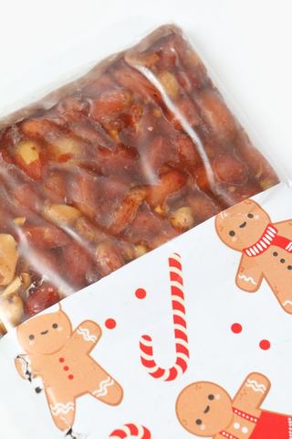 Forest Fairies Festive Chocolate Peanut Brittle Slab, 200g