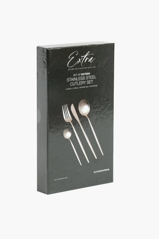 16 Piece Stainless Steel Cutlery Set