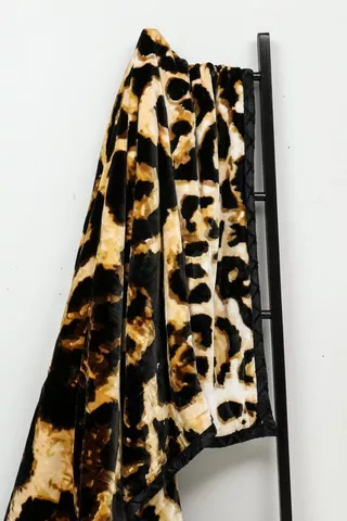 Mink Leopard Blanket, 200x220cm