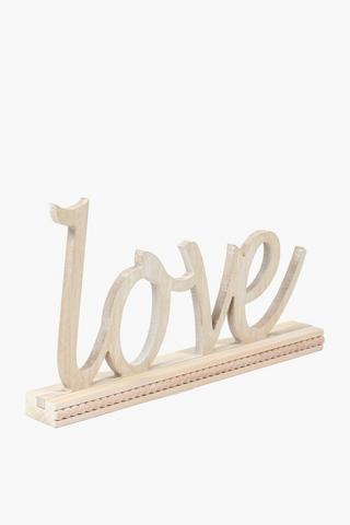 Love Wooden Sign, 40x22cm