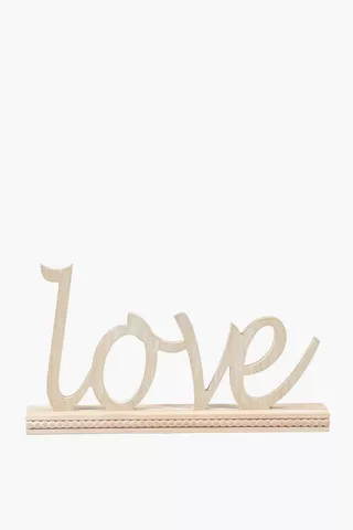 Love Wooden Sign, 40x22cm