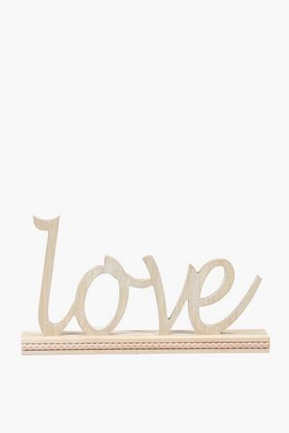 Love Wooden Sign, 40x22cm