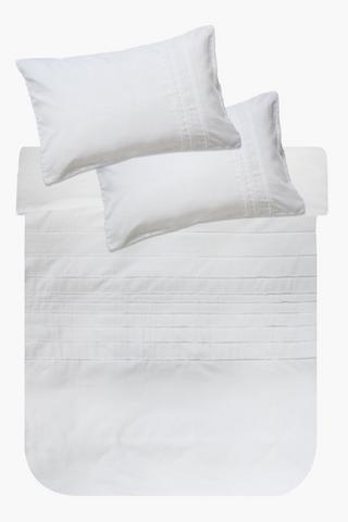 Pleat Duvet Cover Set