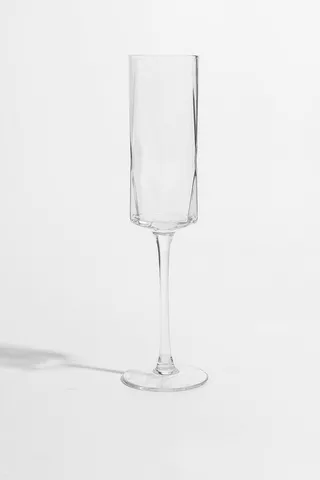 Dimple Champagne Flute