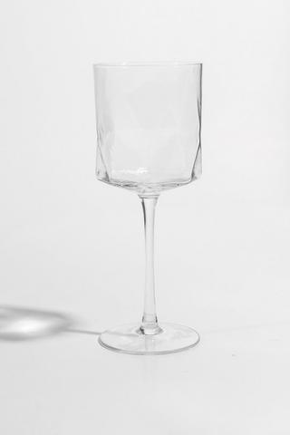 Dimple Wine Glass