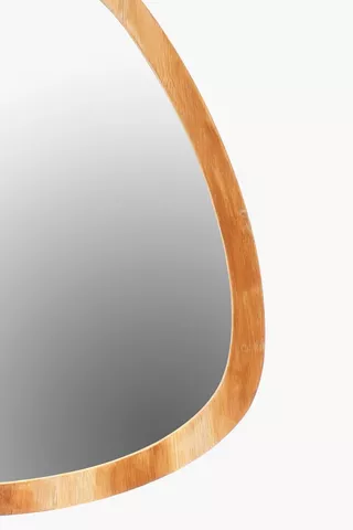 Organic Wooden Mirror, 40x45cm