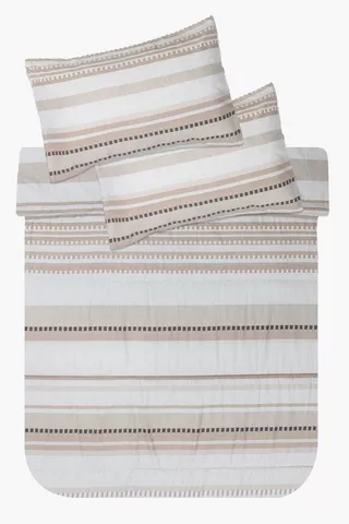 Soft Touch Rustic Stripe Comforter Set