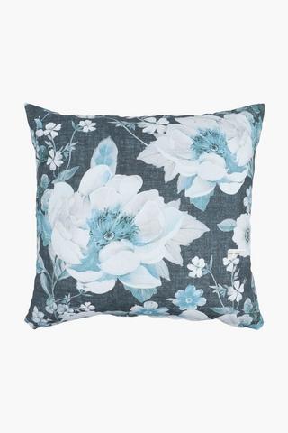 Printed Meadow Floral Scatter Cushion Cover, 60x60cm