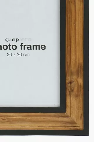 Distressed Wood Frame, 20x30cm