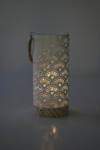 Floral Punch Lantern, 25x11cm