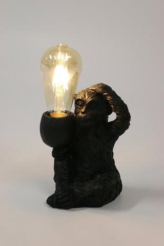 Novelty Monkey Lamp, 25x13cm