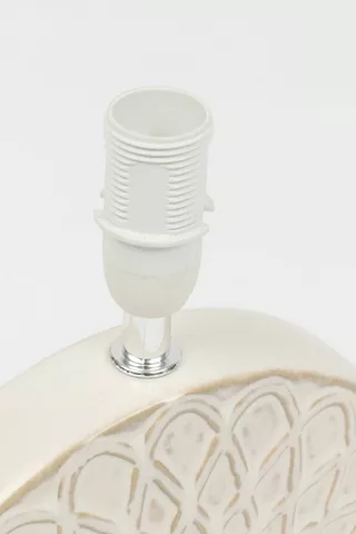 Lace Ceramic Lampset, E14