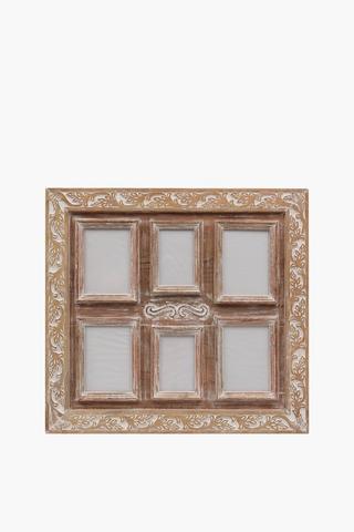 Carved Wooden Frame, 60x60cm