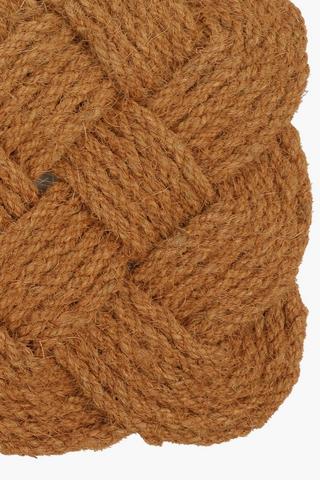 Coir Scroll Door Mat, 45x75cm