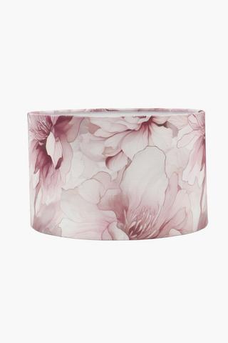 Swan Floral Drum Lampshade, 31x20cm