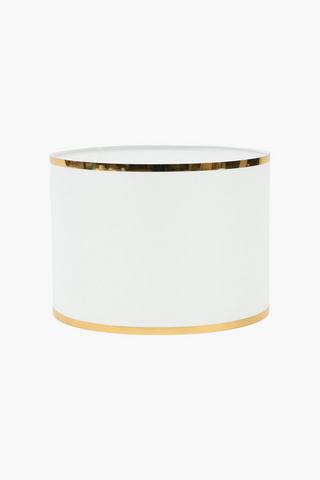Urban Lux Drum Lampshade, 30x22cm