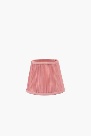 Pleat Tapered Lampshade, 18x22cm