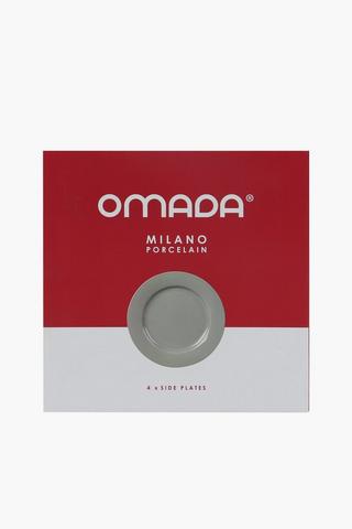 Omada 4 Pack Porcelain Side Plates