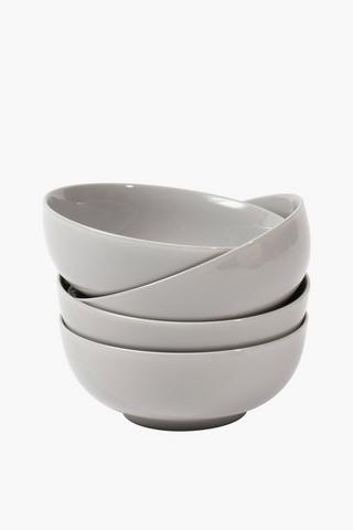 Omada 4 Pack Porcelain Bowls