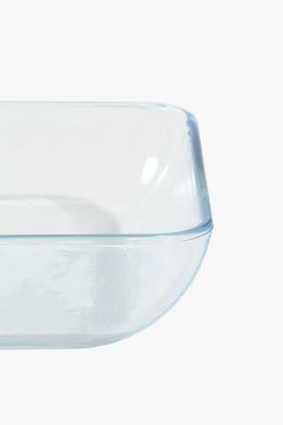 Pyrex Rectangle Glass Bowl, 1,3l