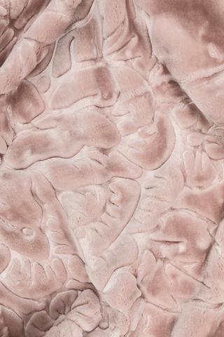 Mink Embossed Rose Blanket, 200x230cm