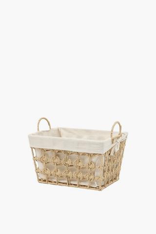 Classic Lined Utility Basket, Medium