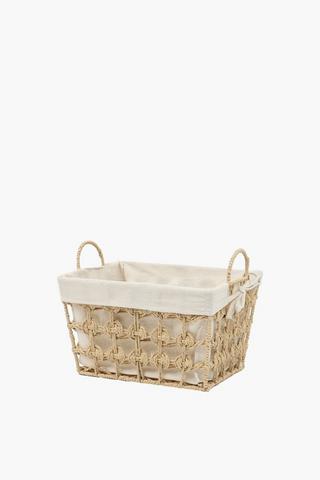 Classic Lined Utility Basket, Medium