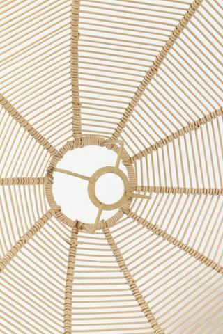 Woven Dome Hanging Pendant, 60cm