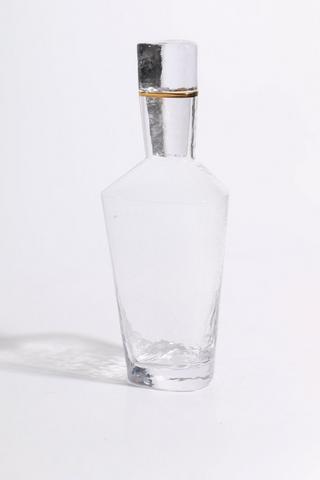 Metallic Glass Decanter