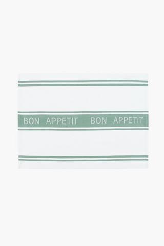 Script Single Tea Towel