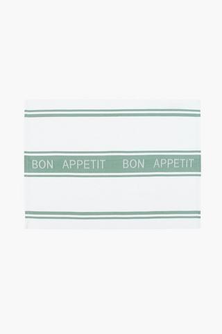 Script Single Tea Towel