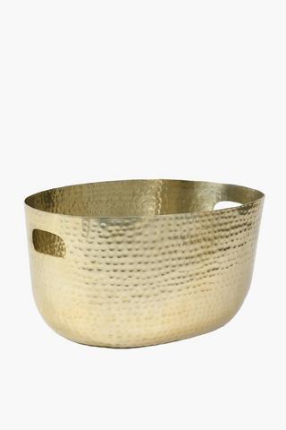 Beaten Metal Drinks Tub, Xl
