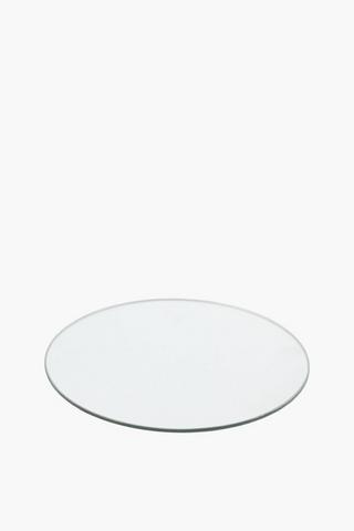 Mirror Candle Plate, 18cm