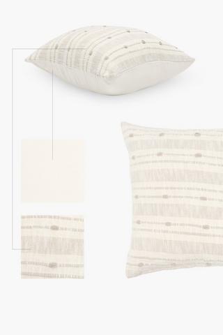 Textured Dixie Scatter Cushion Cover, 60x60cm