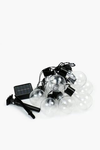 Solar Bulb String Lights, 2m