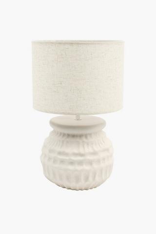 Dimple Ceramic Lampset, E14