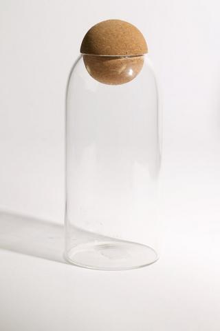 Cork Lid Decanter, 1,2 L 
