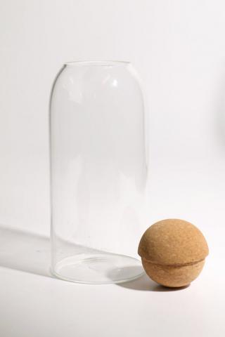 Cork Lid Decanter, 1,2 L 
