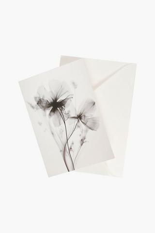 Mono Floral Gift Card Mini
