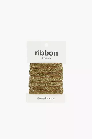 Glitter Ribbon, 5m