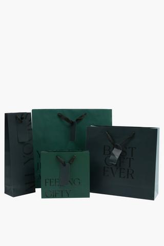 Urban Script Gift Bag Medium