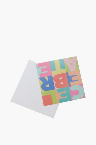 Celebrate Gift Card A5