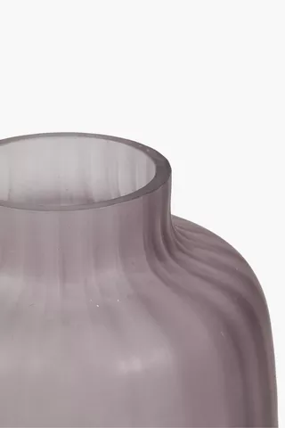Frost Flute Vase, 18x32cm