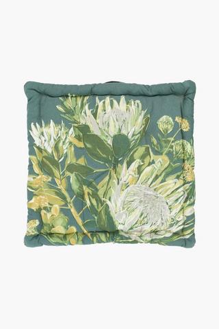 Printed Jacana Protea Mattress Pad, 50x50x10cm