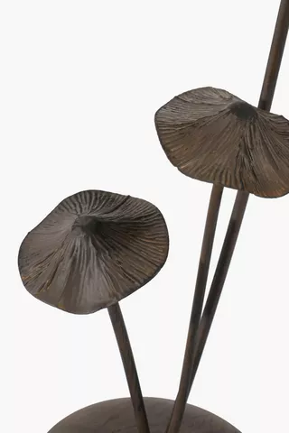 Mushroom Metal Statue, 27cm