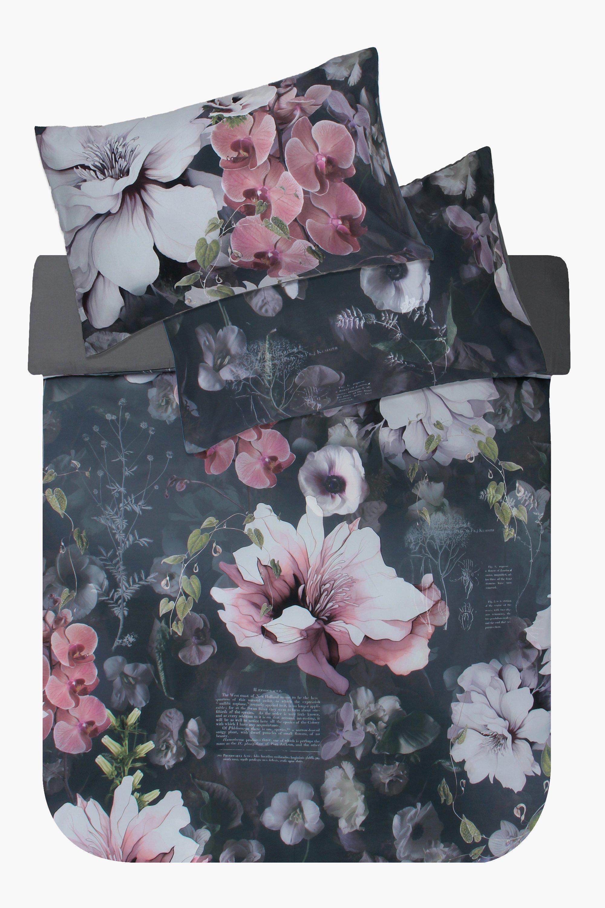 Soft Touch Digital Placement Floral Duvet Cover Set