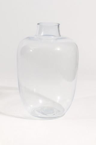 Glass Bottle Vase, 25x38cm