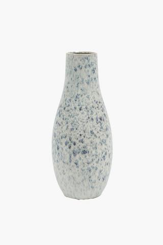 Speckle Ceramic Vase, 17x37cm